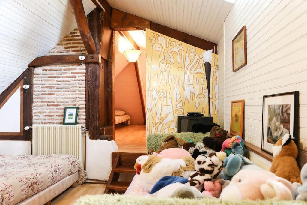 אמבואה Charmante Maison Jardin A 100 Metres Du Clos Luce מראה חיצוני תמונה